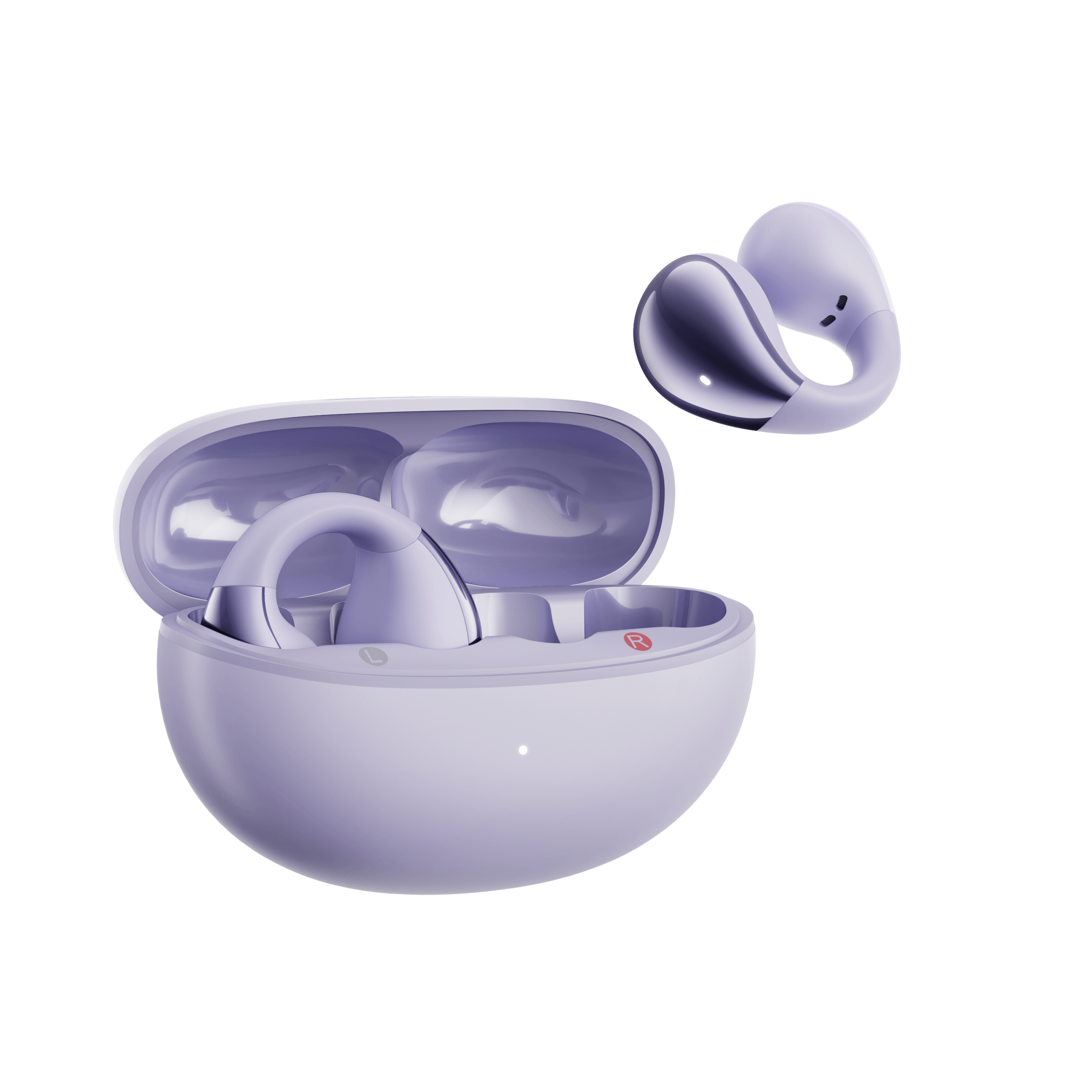 QCY Crossky C30 Open-Ear Clip Earbuds .25 Hours of Playtime - Image 20