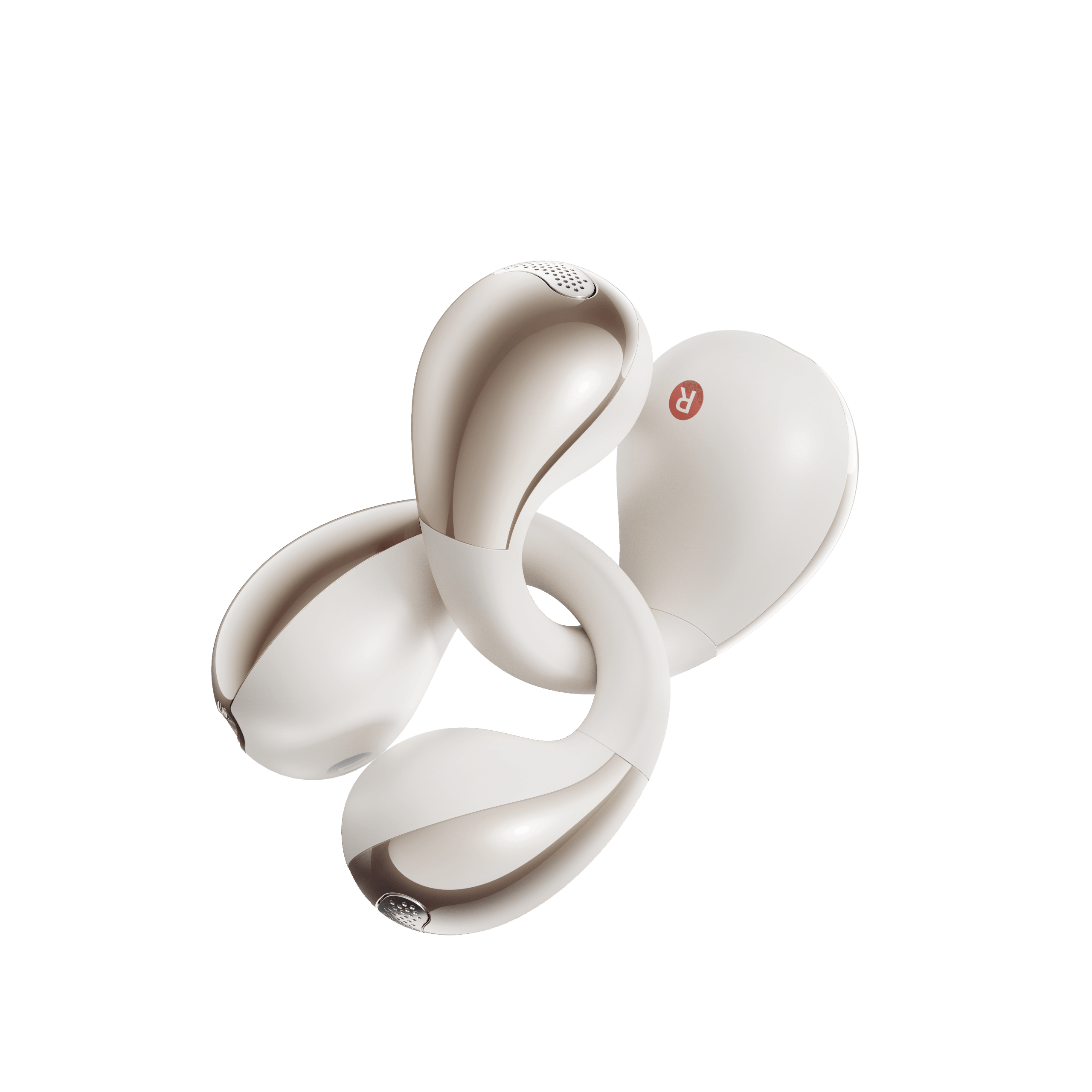 QCY Crossky C30 Open-Ear Clip Earbuds .25 Hours of Playtime - Image 4