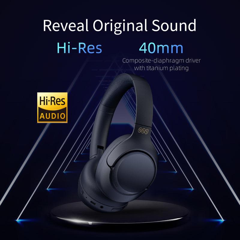 QCY H3 Wireless Headphones. 43dB Hybrid ANC. 60H Playtime - Image 6
