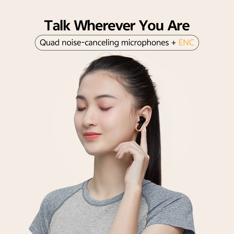 QCY T13 True Wireless Earbuds. ENC Noise Cancelling. 40H Playtime - Image 10