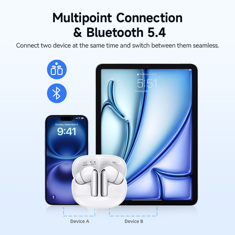 QCY MeloBuds N50 Wireless Earbuds. 45dB Hybrid ANC. 28H Playtime - Image 16