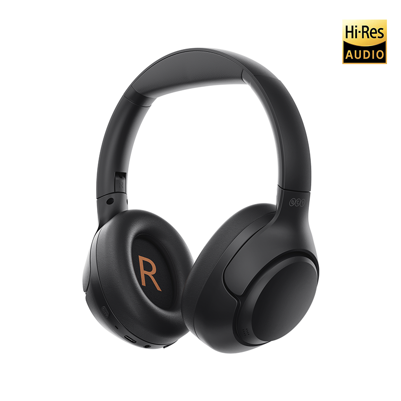 QCY H3 Wireless Headphones. 43dB Hybrid ANC. 60H Playtime