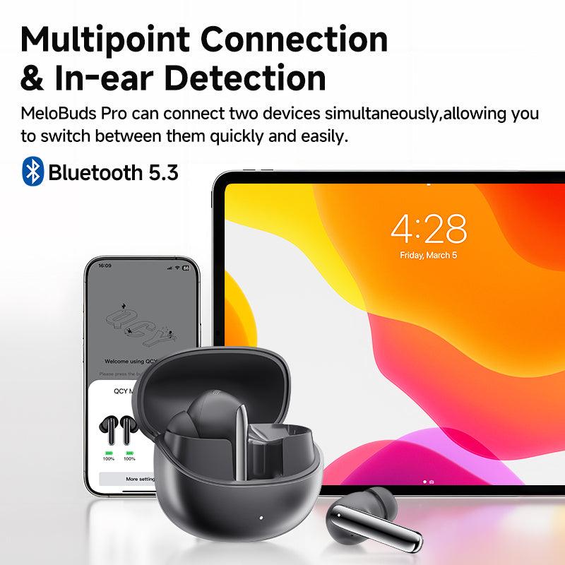 QCY MeloBuds Pro Wireless Earbuds. 46dB Hybrid ANC. Hi-Res & LDAC - Image 10